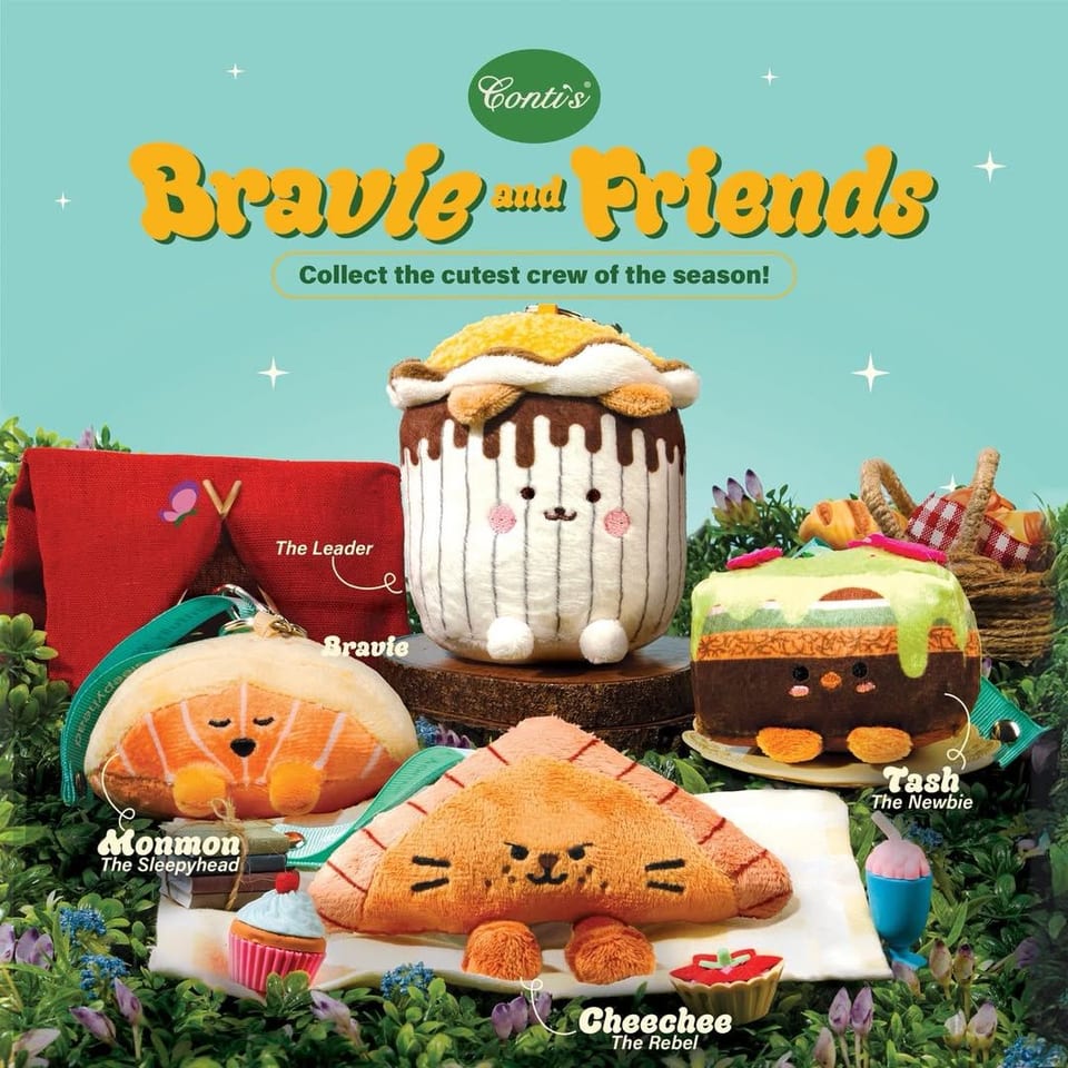 contis bravie and friends